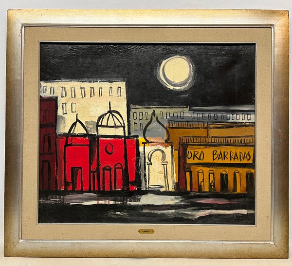 Pintura de Jonio Montiel: Paisaje Nocturno - imagen 2