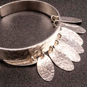 Pulsera Esclava de Plata 950 con Dijes Colgantes - imagen 2