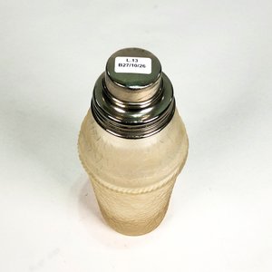 Coctelera Vintage Hialina Craquelada con Punta Metálica - 23 cm - imagen 2
