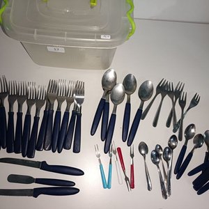 Lote anterior: Caja Organizadora Plástica con Cubiertos Varios