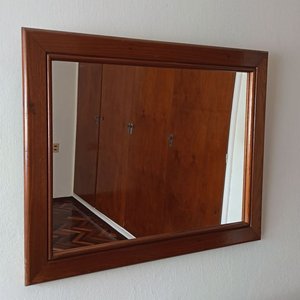 Juego Cómoda Mid-Century 8 Cajones y Espejo con Marco de Madera - imagen 10