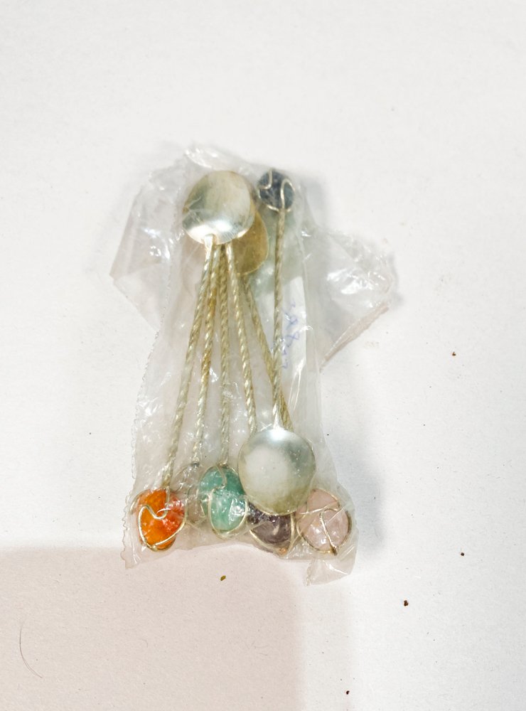 Set de té y cucharas de plata - imagen 2