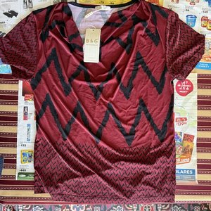 Blusa B&G Talle M/L con Diseño Zigzag - imagen 6