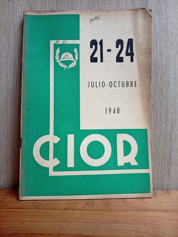 Revista "CIOR" - Centro de Instrucción de Oficiales de Reserva - Uruguay 1948 - imagen 1