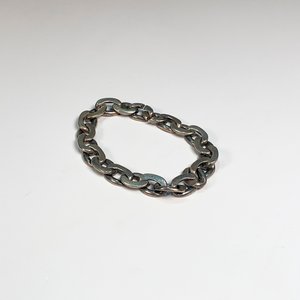 Lote siguiente: Pulsera de Plata con Eslabones Gruesos