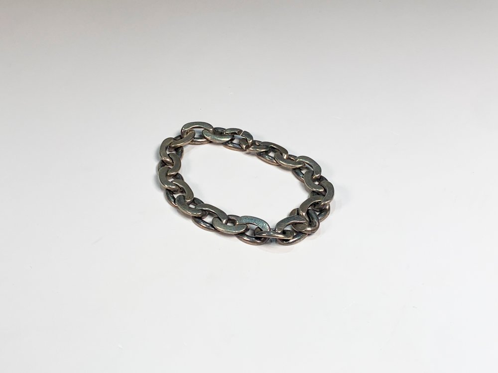 Pulsera de Plata con Eslabones Gruesos