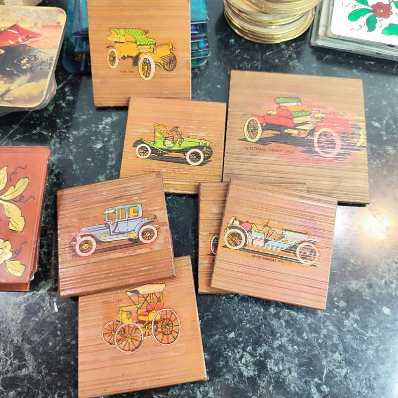 Lote de posavasos en diferentes modelos y materiales - imagen 6
