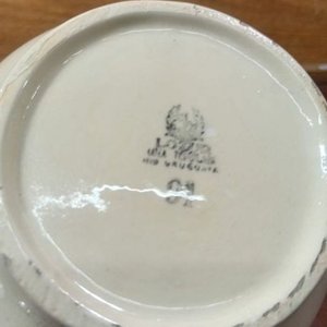 Tetera y Azucarero Lozur, Fuente Chapa Famosa y Plato - imagen 3