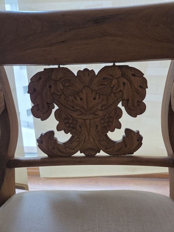 Pare de sillas de madera modernas de excelente calidad - imagen 6