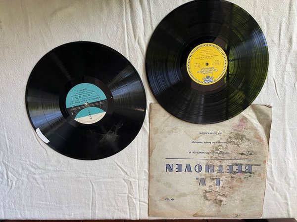 Lote de 2 Discos de Vinilo de Música Clásica
