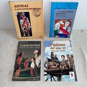 Lote siguiente: Lote de Libros: Cuentos de Artigas y Otros Títulos