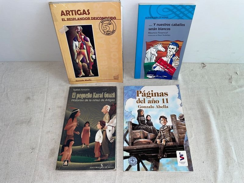 Lote de Libros: Cuentos de Artigas y Otros Títulos