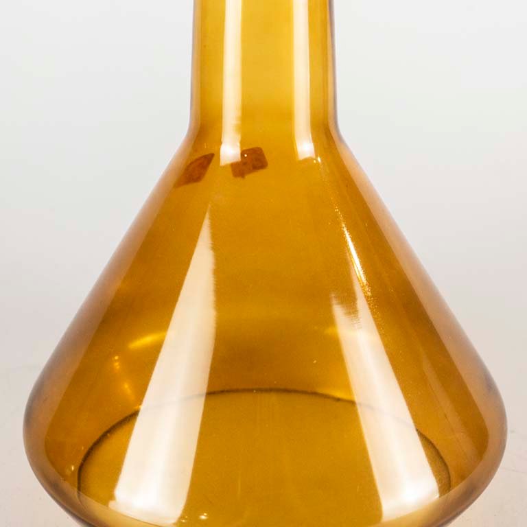 Colgante de vidrio color caramelo una luz - imagen 2