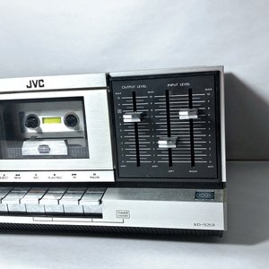 Equipo de Audio JVC Stereo Cassette Deck KD-S201 con VU Metros - imagen 2