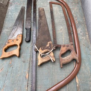 Lote anterior: Lote de Sierras, Machete y Serruchos Antiguos