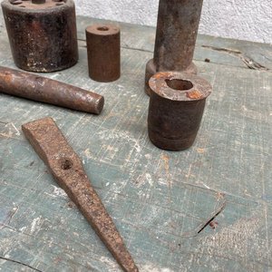 Lote de Puntas de Herrero y Hierros de Herrería para Portón - imagen 3