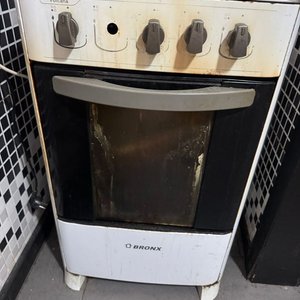 Cocina a Gas Bronx Blanca con Horno y 4 Hornallas - imagen 1