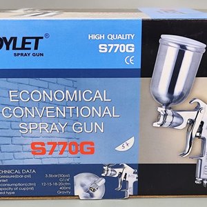 Pistola para Pintar Voylet S770G Aerógrafo Tacho Aluminio - imagen 2