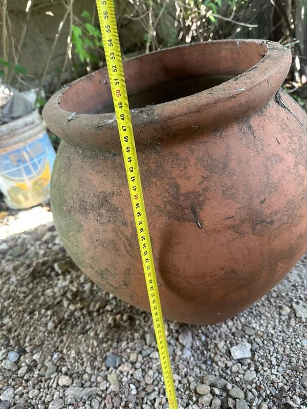 Maceta de barro o terracota grande - imagen 2