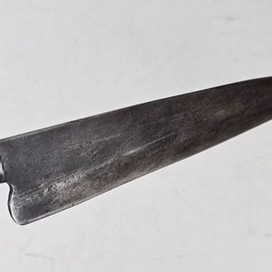 Cuchillo Criollo Franz Wenk con Vaina de Cuero y Detalles en Plata y Oro - imagen 5