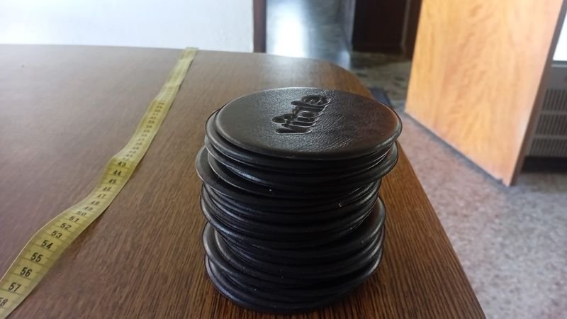 Posavasos Vitale de cuero - Accesorios para Vehículos