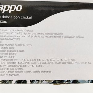 Kit de 40 ps Dados y criket Nappo - imagen 2
