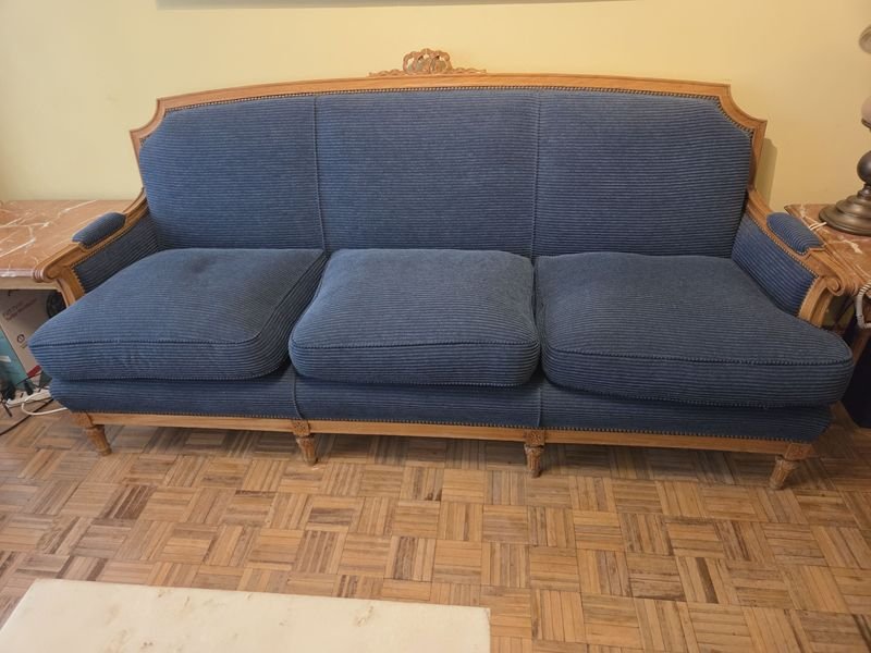 Sillón frances Luis XVI en excelente estado - imagen 2