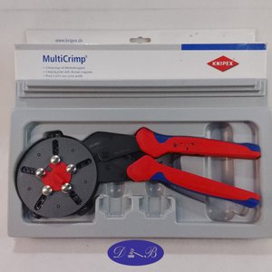 Lote siguiente: Entalladora de Anclaje KNIPEX MultiCrimp Nueva en Estuche