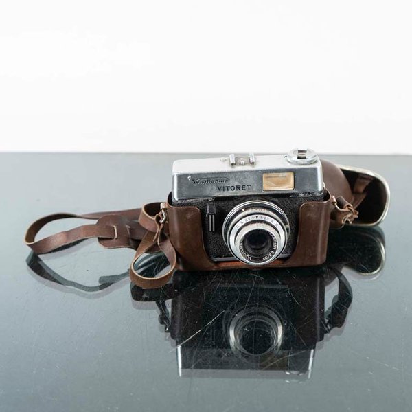 Cámara Fotográfica Voigtländer Vitoret Alemana con Estuche - imagen 1