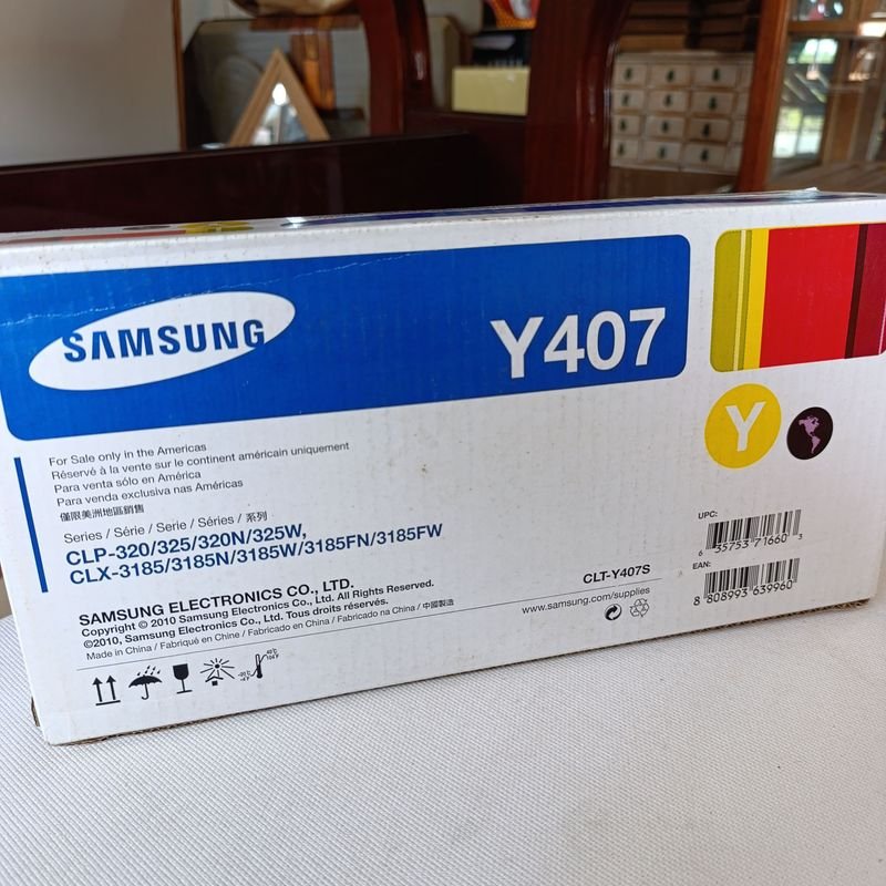 Lote siguiente: Toner Samsung Y407 - Cartriga de Toner para Impresoras