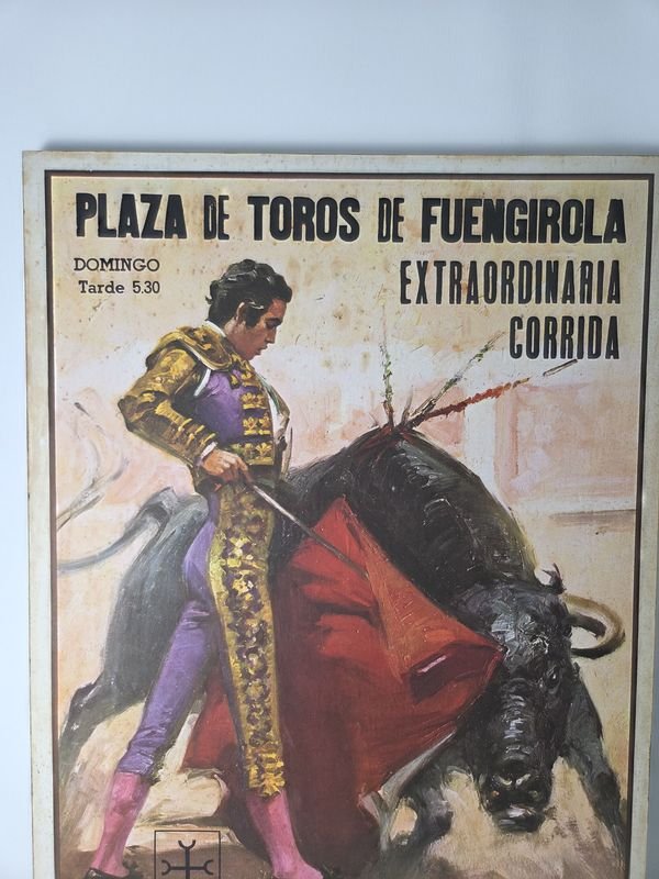 Póster de toros español con propaganda - imagen 3