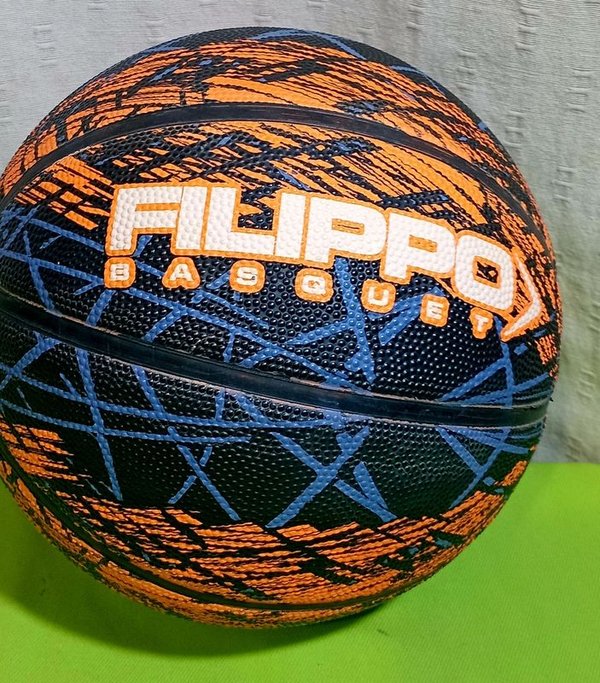 Pelota de Básquet Filippi Naranja y Negra
