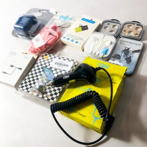 Lote de 10 Accesorios para Celular: Auriculares, Cargadores y Fundas - imagen 4