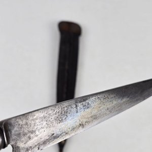 Cuchillo Criollo Solingen con Mango de Platería Criolla y Vaina - imagen 4