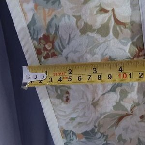 Colchón de Espuma de 2 Plazas con Estampado Floral Beige - imagen 2