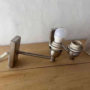 Par de Lámparas de Pared con Pantallas - imagen 2