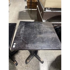 Par de Mesas Bar Cuadradas de Madera Delfino Álvarez - imagen 2