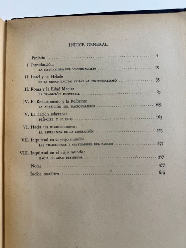 Libro de Historia del Nacionalismo por Hans Kohn - Fondo de Cultura Económica - imagen 6