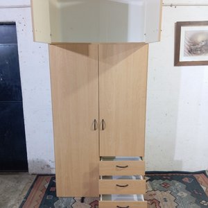Placard Moderno 2 Puertas y 3 Cajones con Alzada - imagen 6