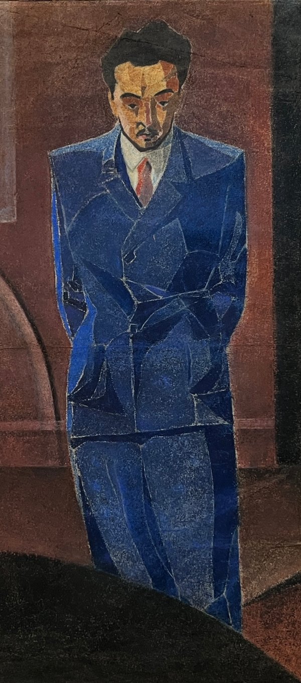 Obra "Personaje" de José Cuneo, Pastel sobre Papel - imagen 1