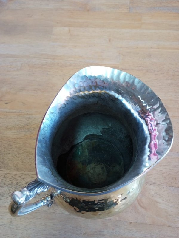 Jarra pulida de 18 cm de alto, una reliquia bronceada - imagen 6