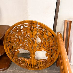 Árbol de la Vida y Panel Decorativo Tallado en Madera - imagen 2