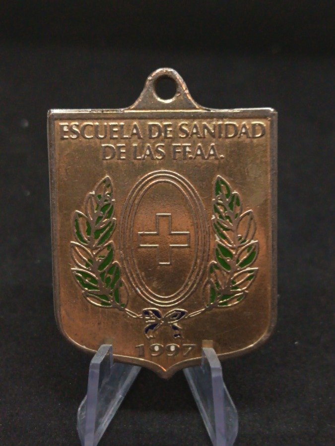 Medalla Escuela de Sanidad Fuerzas Armadas Uruguay 1997