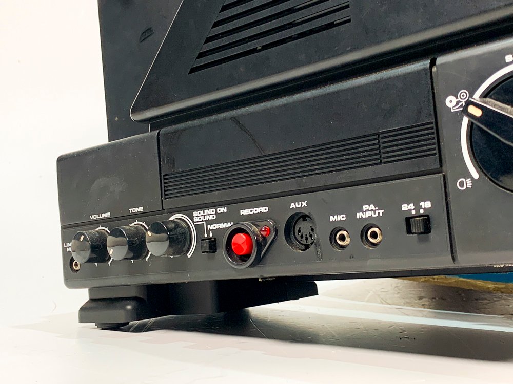 Proyector de 8 mm Chinon SP330 con carrete y cable - imagen 3