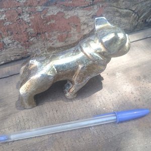 Adorno Emblema Bulldog Francés Cromado para Capó de Auto - imagen 5