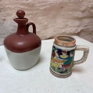 Lote de Jarras y Set de Aceite y Vinagre Antiguos - imagen 4