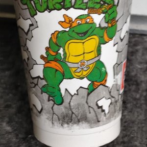 Vaso Coleccionable Tortugas Ninja Pepsi Años 90 - imagen 3