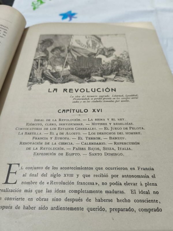 Enciclopedia El Hombre Y La Tierra, Tomo V, Edición de 1908 - imagen 5