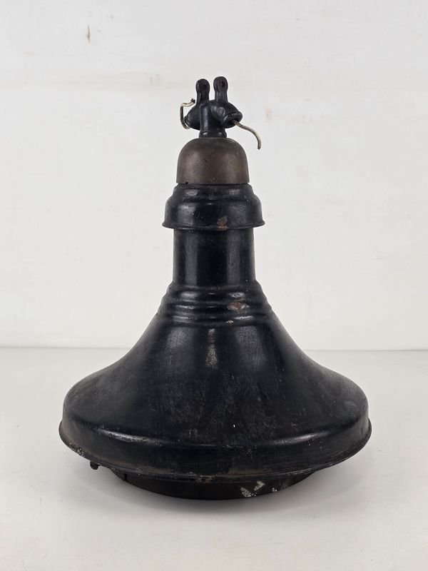 Colgante Industrial Negro para Galpón o Depósito
