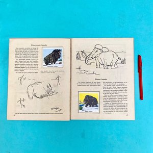 Álbum de Figuritas "Animales del Pasado" - Colección "Un Libro de Oro de Estampas" - imagen 7